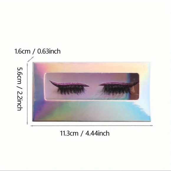Eye Liner & False Eyelash Set, NEW, Self Adhesive, Black - Picture 8 of 8